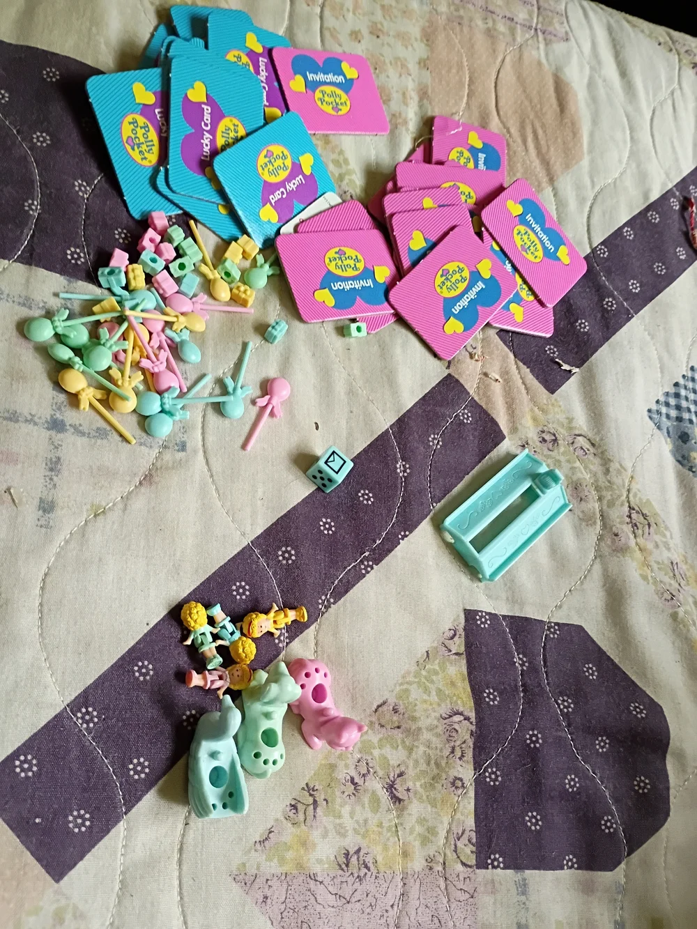 Blue Bird Polly Pocket Board Game